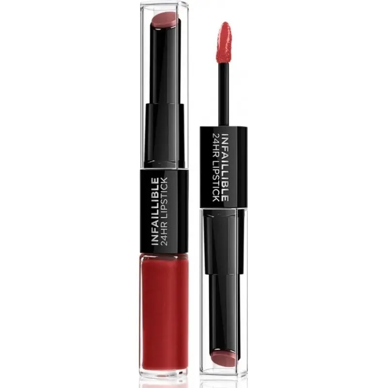 L'Oreal Paris Infallible 2 Step Lipstick - 502 Red To Stay