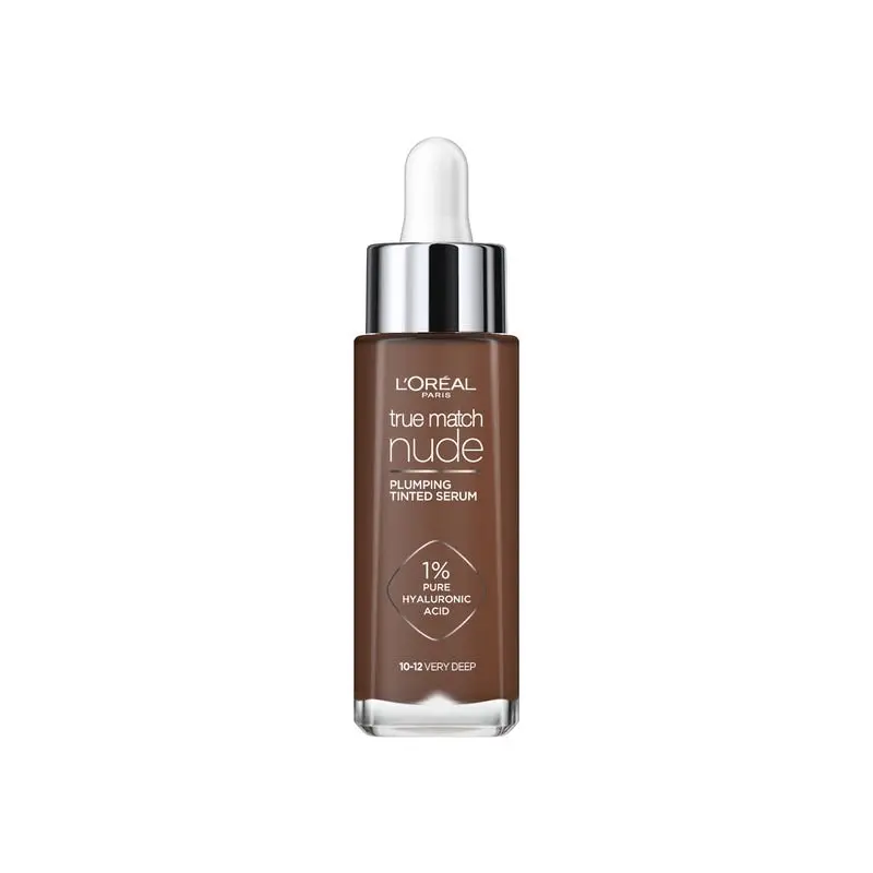 L'Oreal Paris True Match Nude Plumping Serum Very Deep 10-12