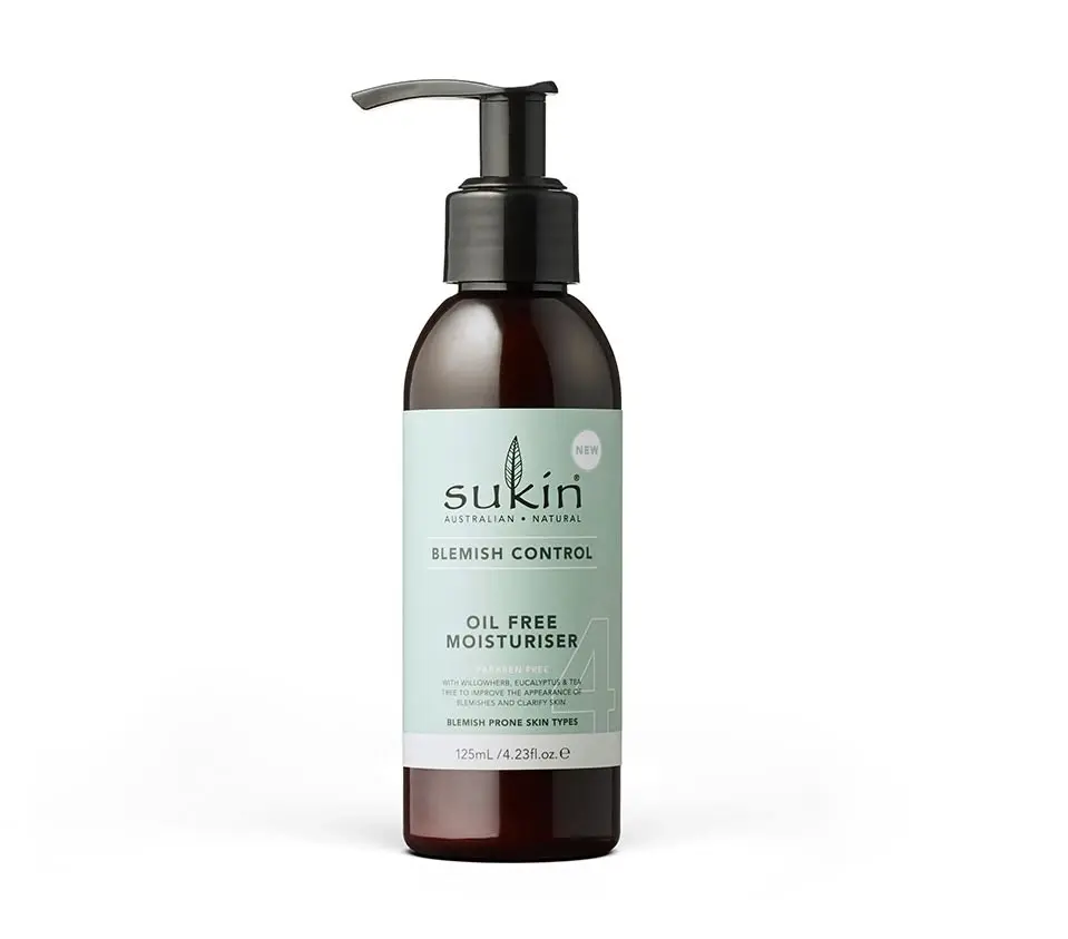 Sukin Blemish Control Oil Free Moisturiser 125ml