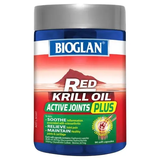 Bioglan Red Krill Active Joints Plus 90 Capsules