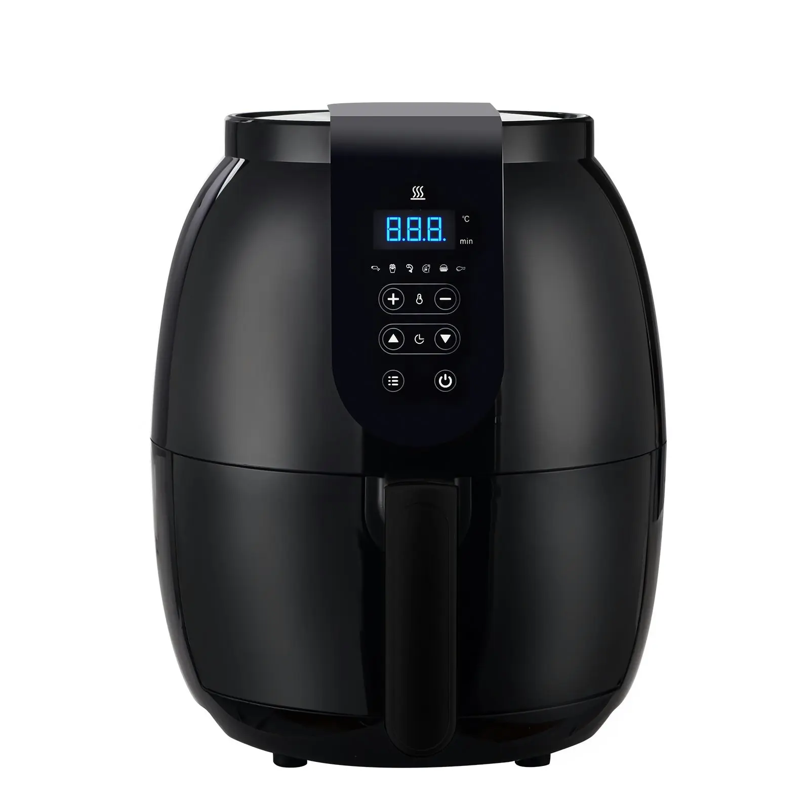 Kitchen Couture 3.5 Litre Digital Display Black Air Fryer Oil Free Cooking