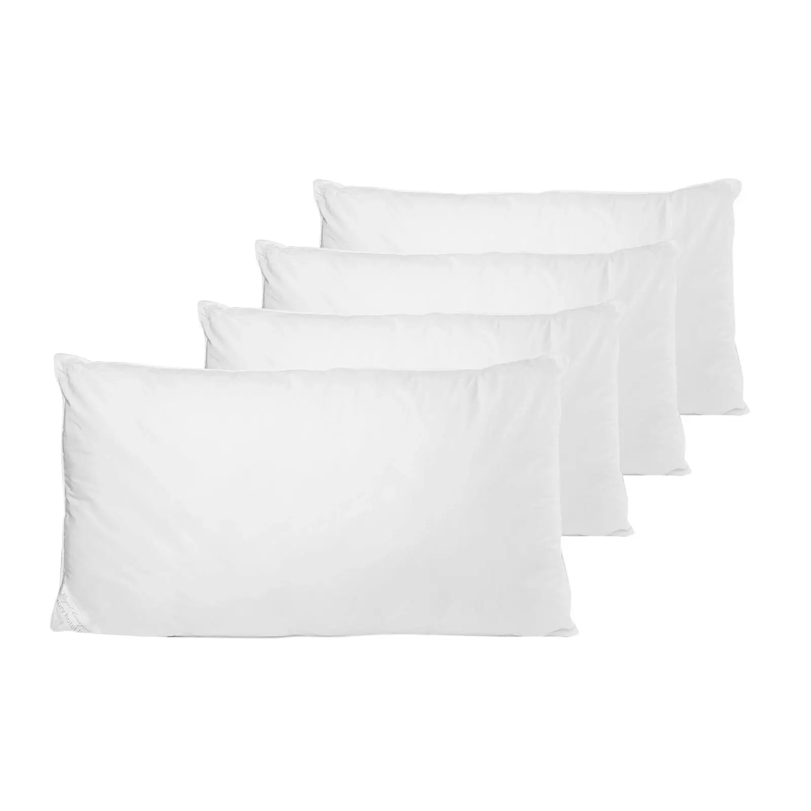 4 Pack Royal Comfort Cotton Cover 233TC Microfibre Luxury Signature Hotel Pillow