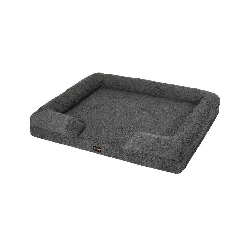 Pawz Memory Foam Pet Sofa Bed Cushion Dog Cat Mattress Washable Removable