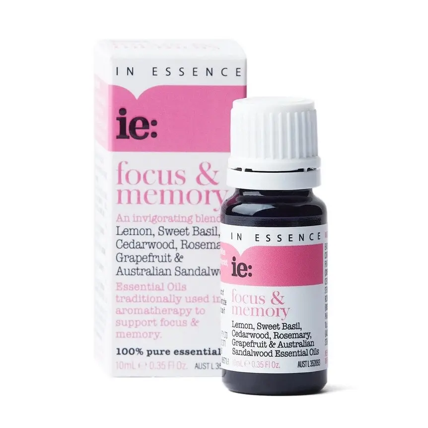 In Essence ie: Focus & Memory Essential Oil Blend 10mL