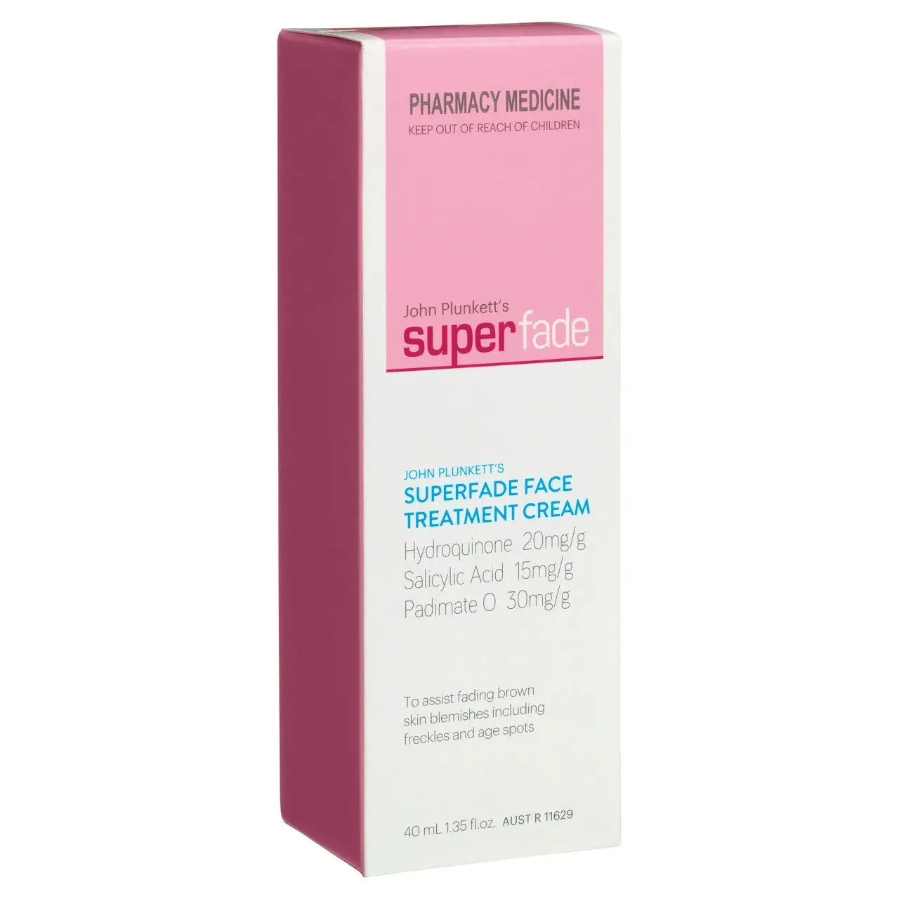 John Plunkett's SuperFade Face Treatment Cream 40mL