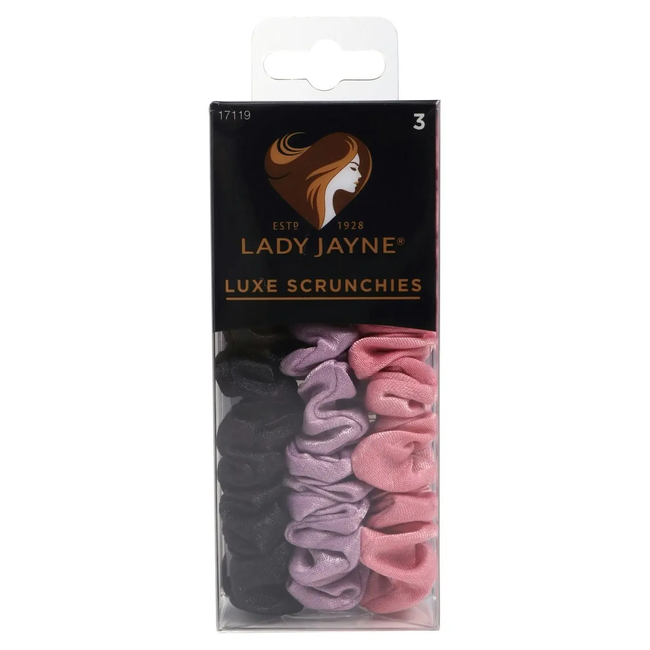 Lady Jayne Luxe Scrunchies Small 3 Pack