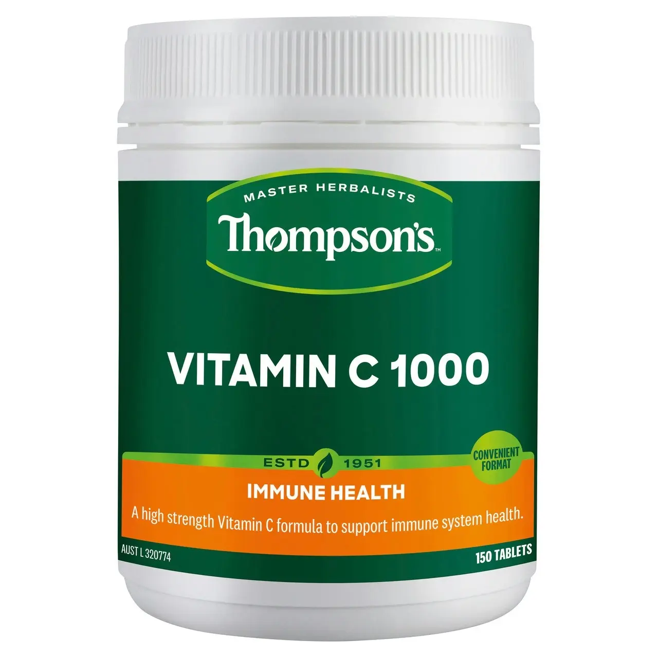 Thompson's Vitamin C 1000 150 Tablets