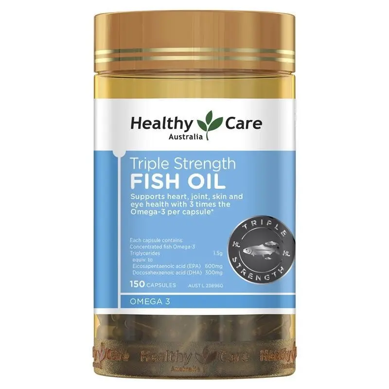 Healthy Care Triple Strength Fish Oil 150 Capsules