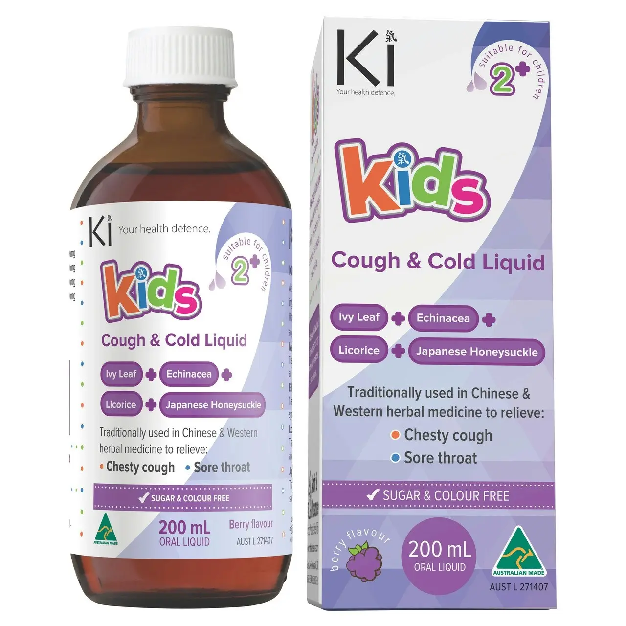 Ki Kids Cough & Cold Liquid 200ml