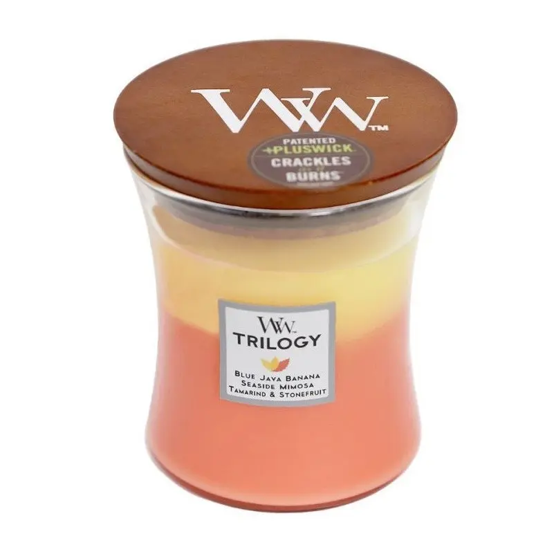 WoodWick Medium Sunrise Trilogy Scented Candle