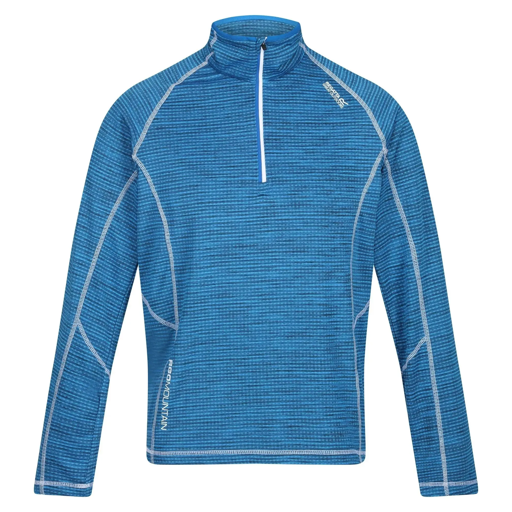 Regatta Mens Yonder Quick Dry Moisture Wicking Half Zip Fleece Jacket