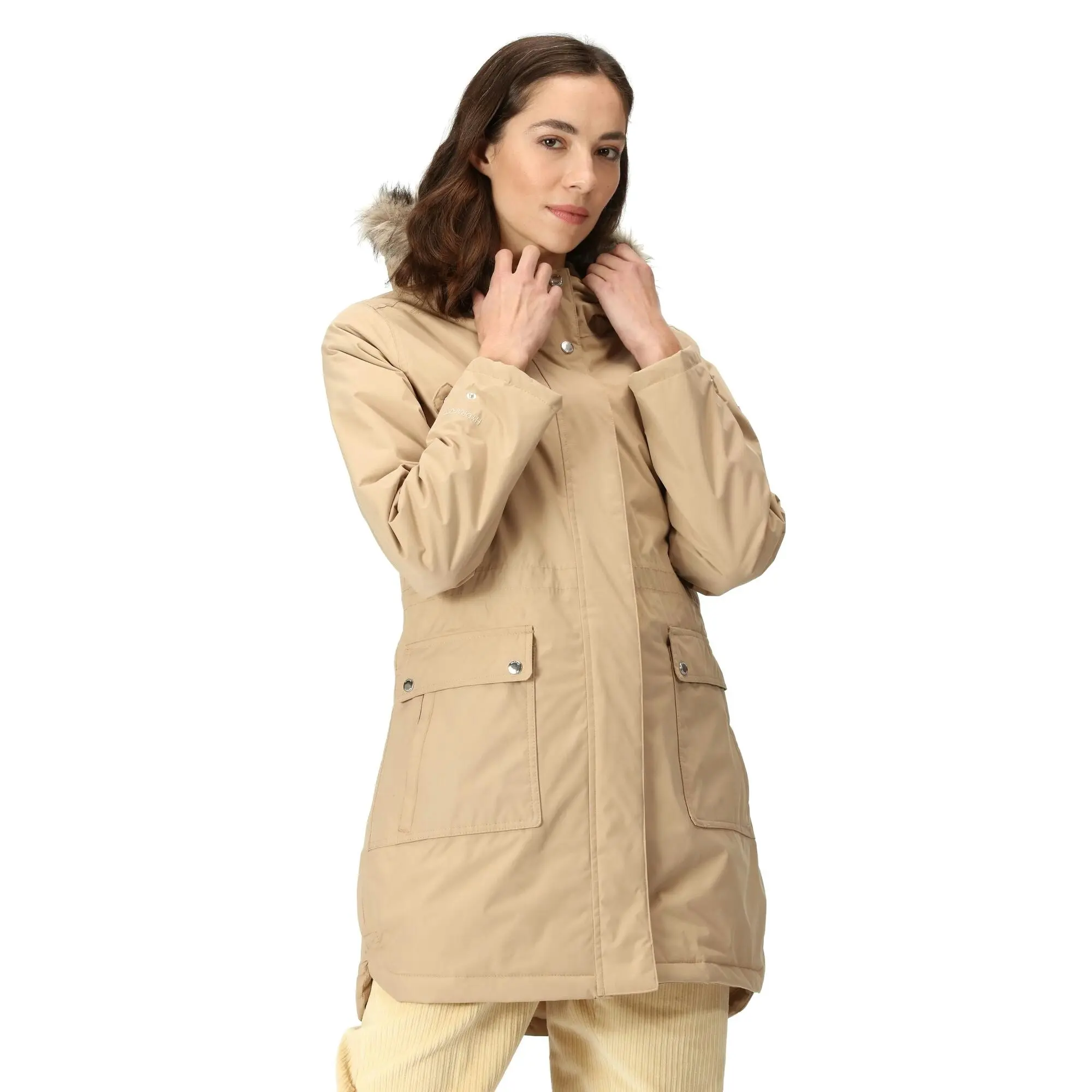 Regatta Womens/Ladies Sabinka Faux Fur Trim Parka