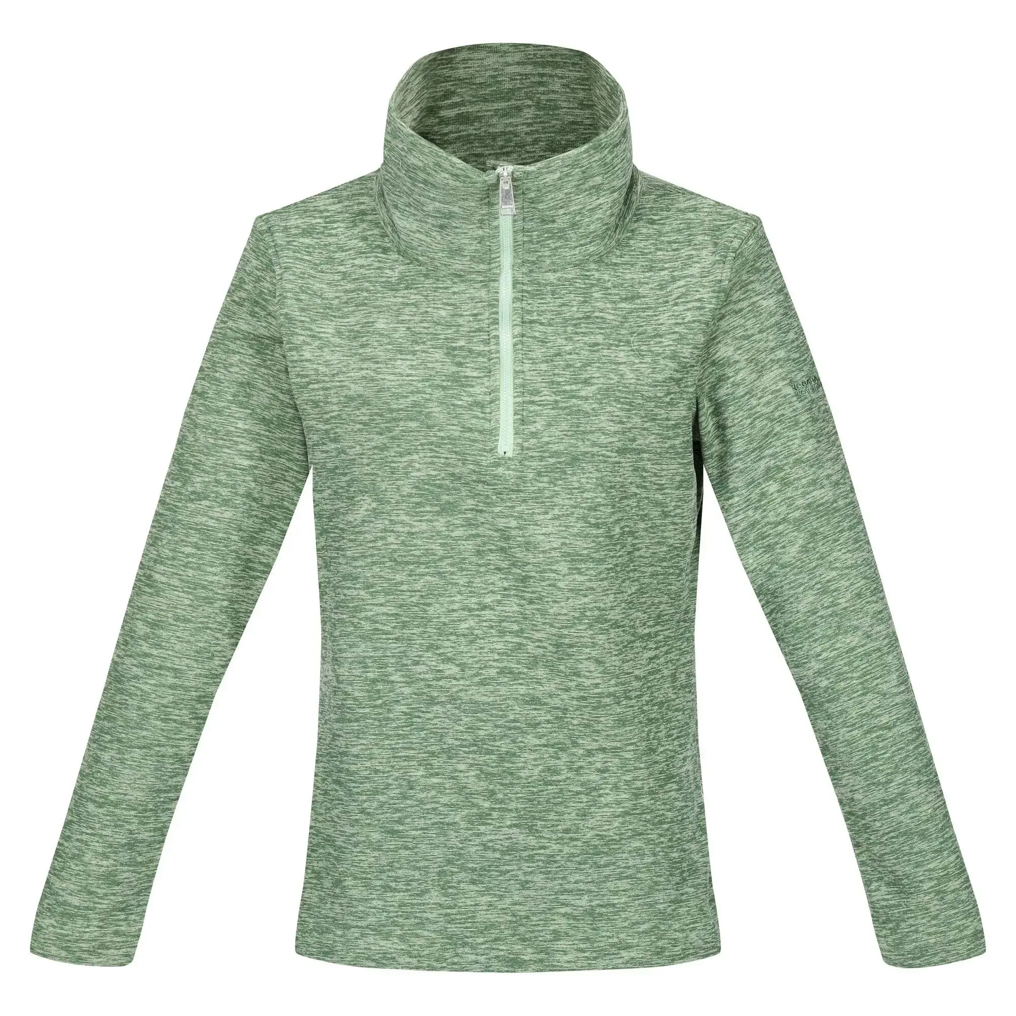 Regatta Womens/Ladies Kizmitt Marl Half Zip Fleece Top