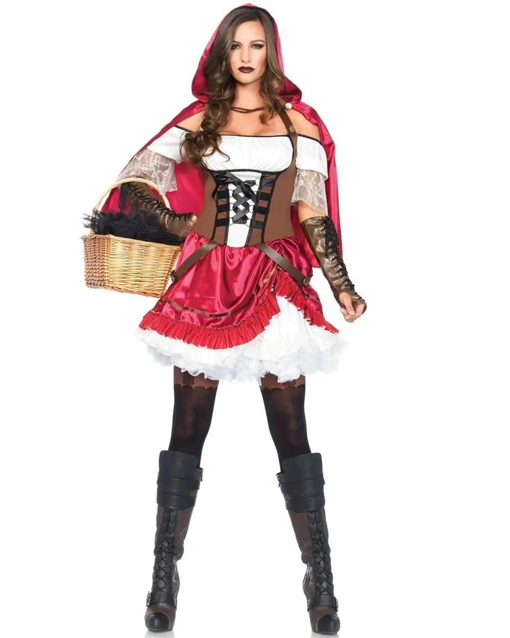 Rebel Riding Hood Womens Costume