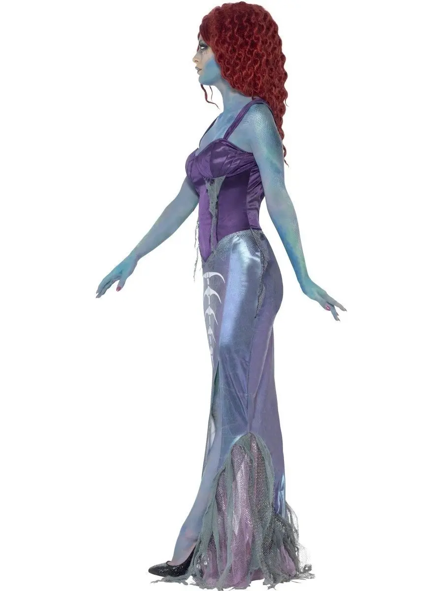 Mermaid Zombie Womens Costume