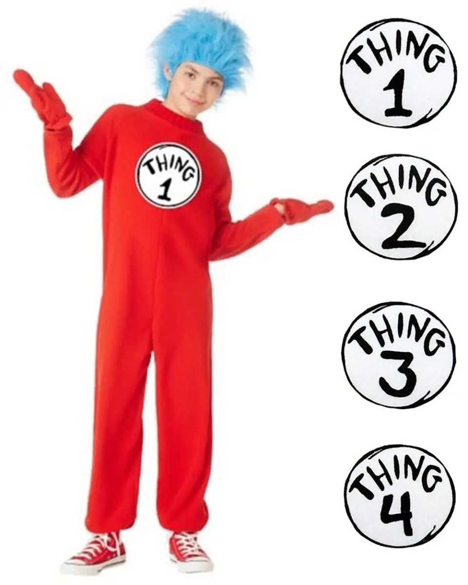 Thing 1 Thing 2 Child Costume