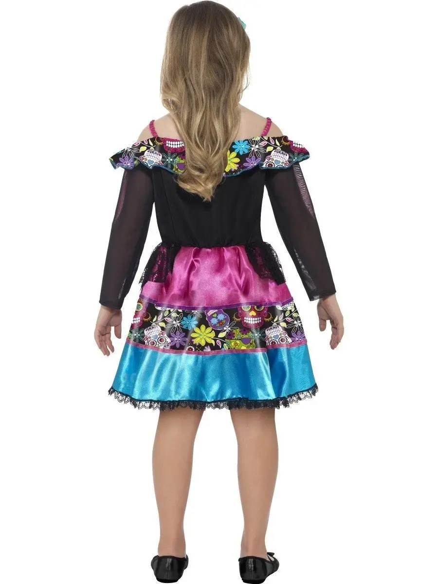 Day of Dead Sweetheart Girls Halloween Costume