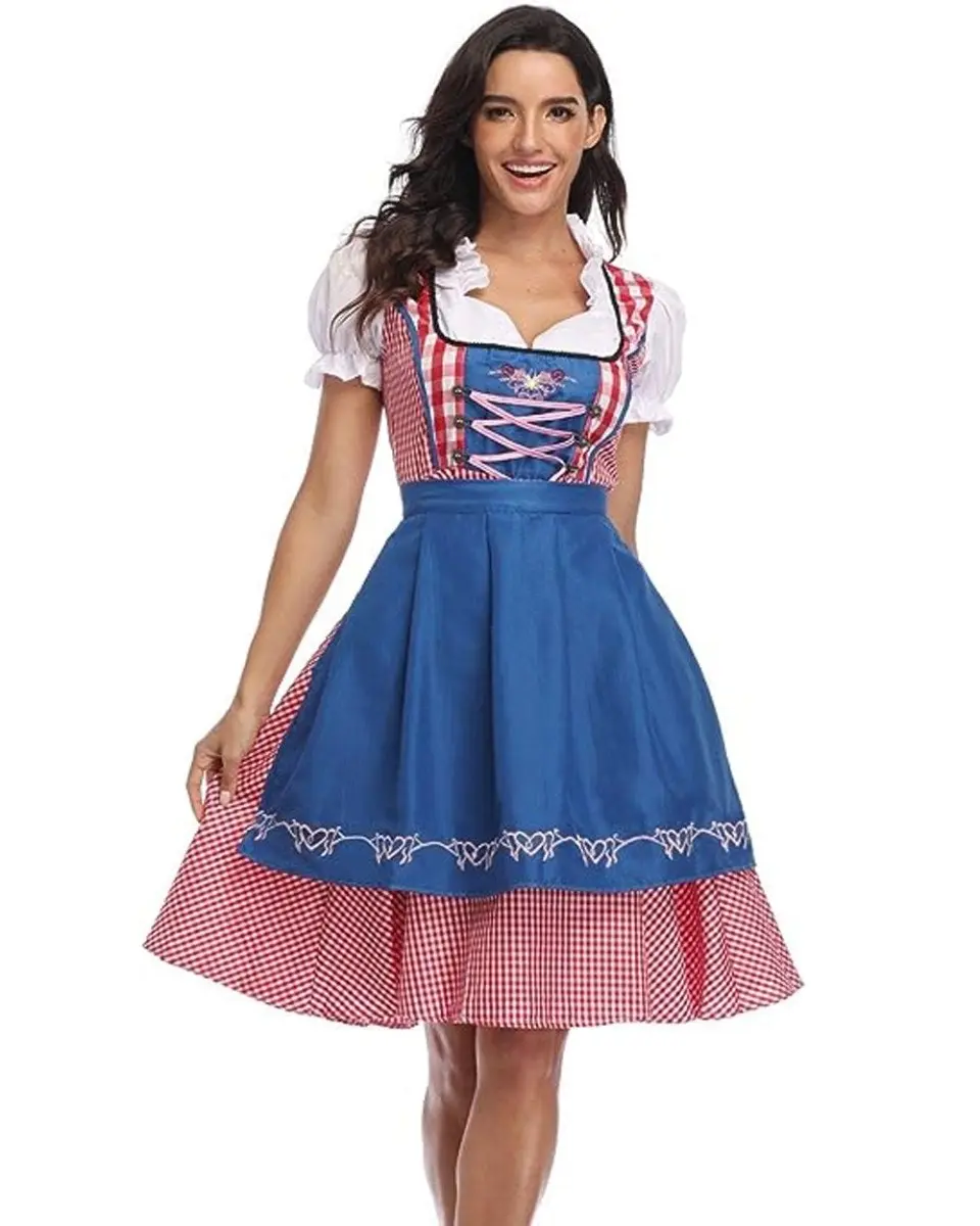 Pretty Blue Womens Oktoberfest Costume