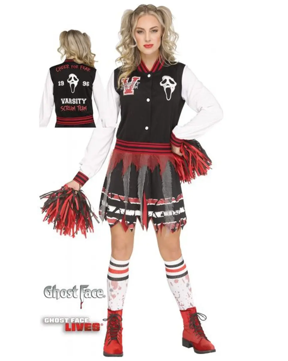 Scream for the Team Ghostface Womens Costume