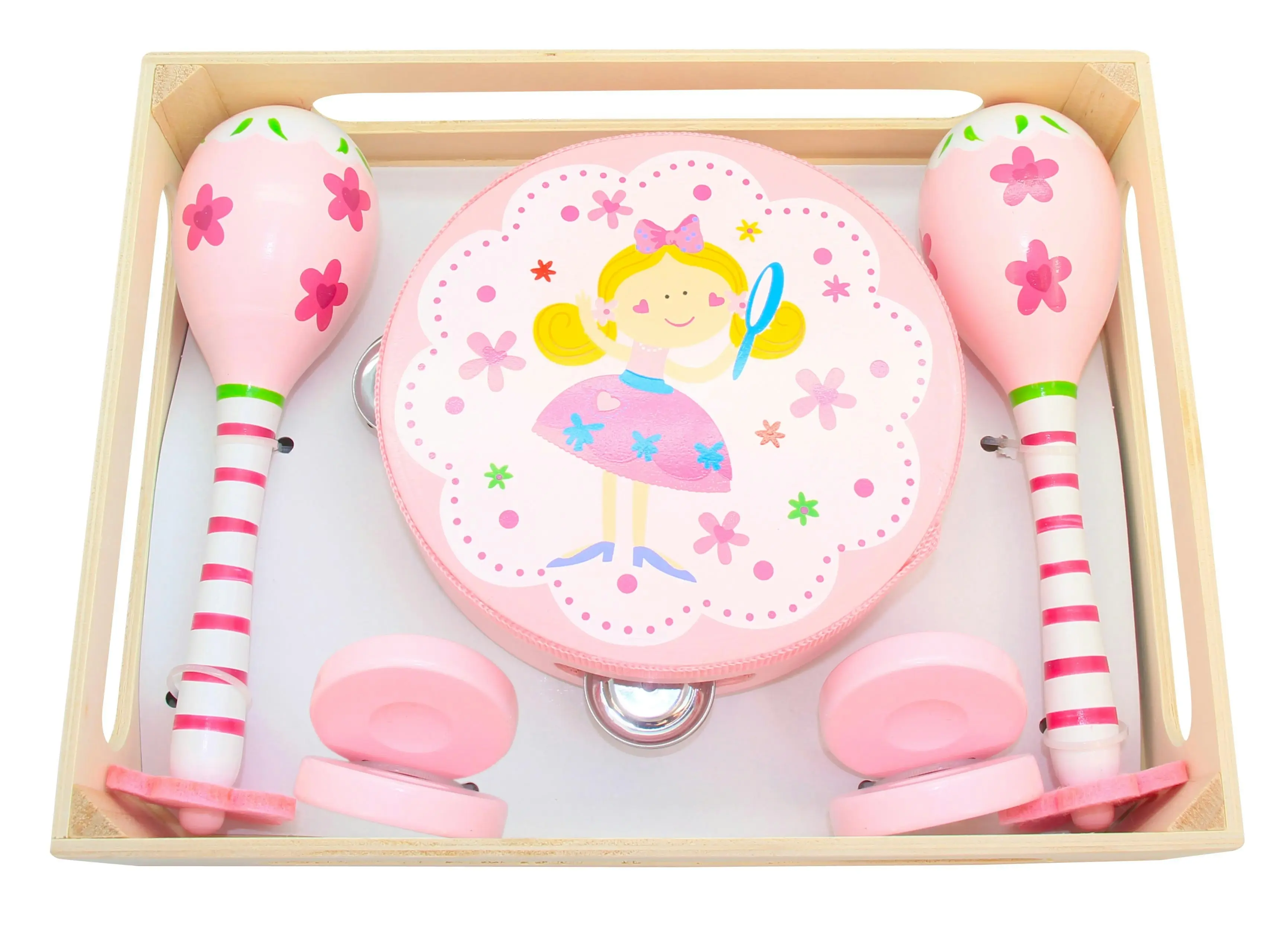 Wonder Co Wooden Ballerina Music Box Set