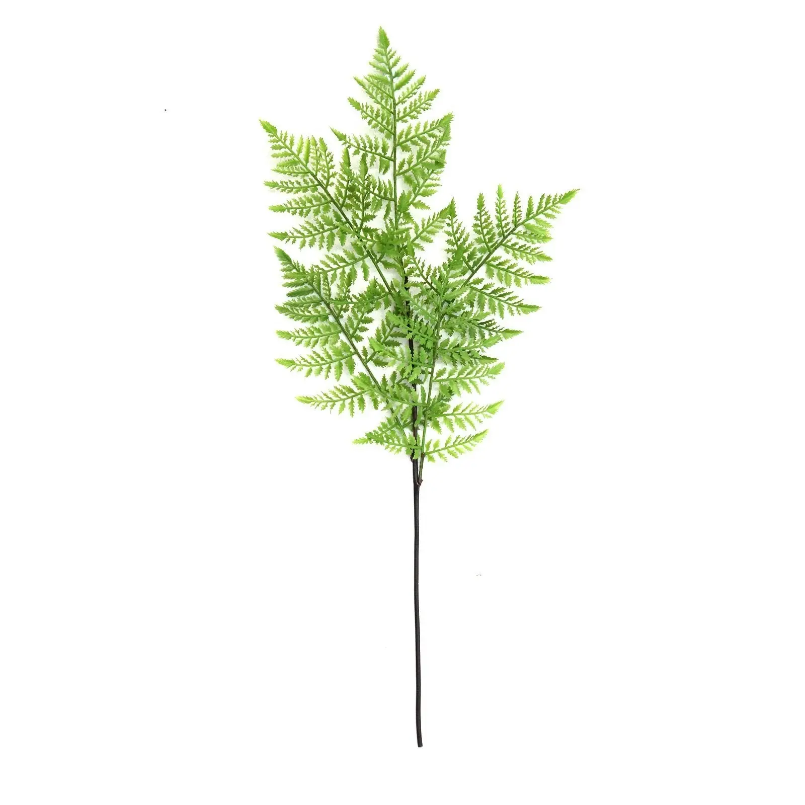 Artificial Green Rattlesnake Fern Stem 65cm