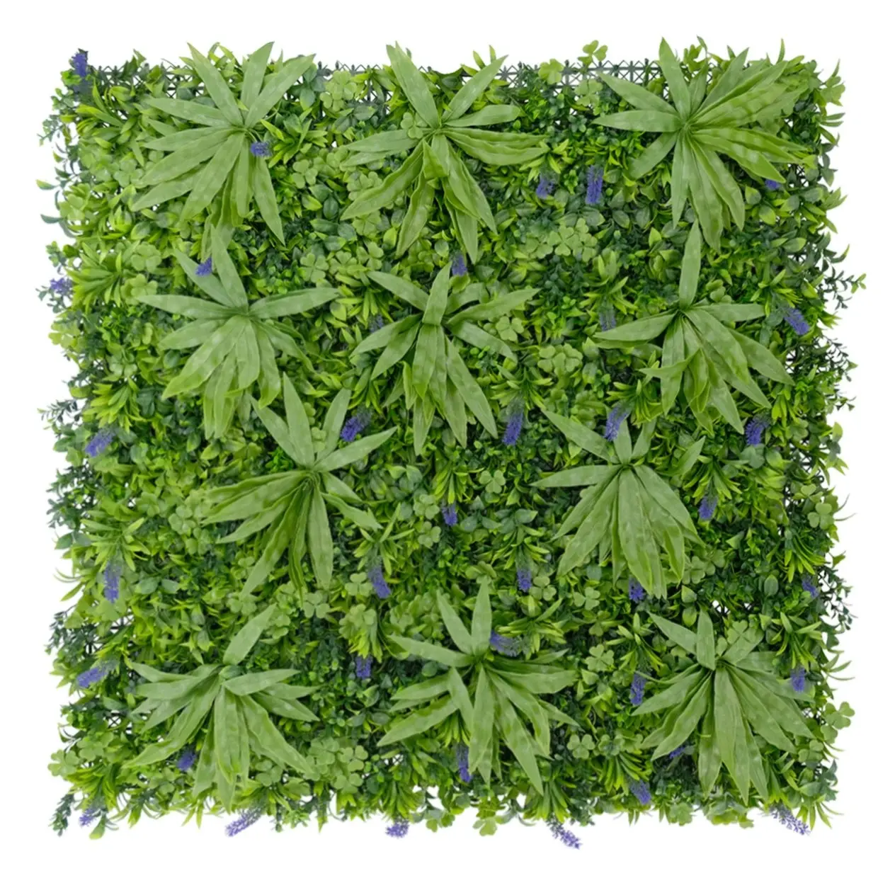 Artificial Tropical Lavender Hedge 100x100cm