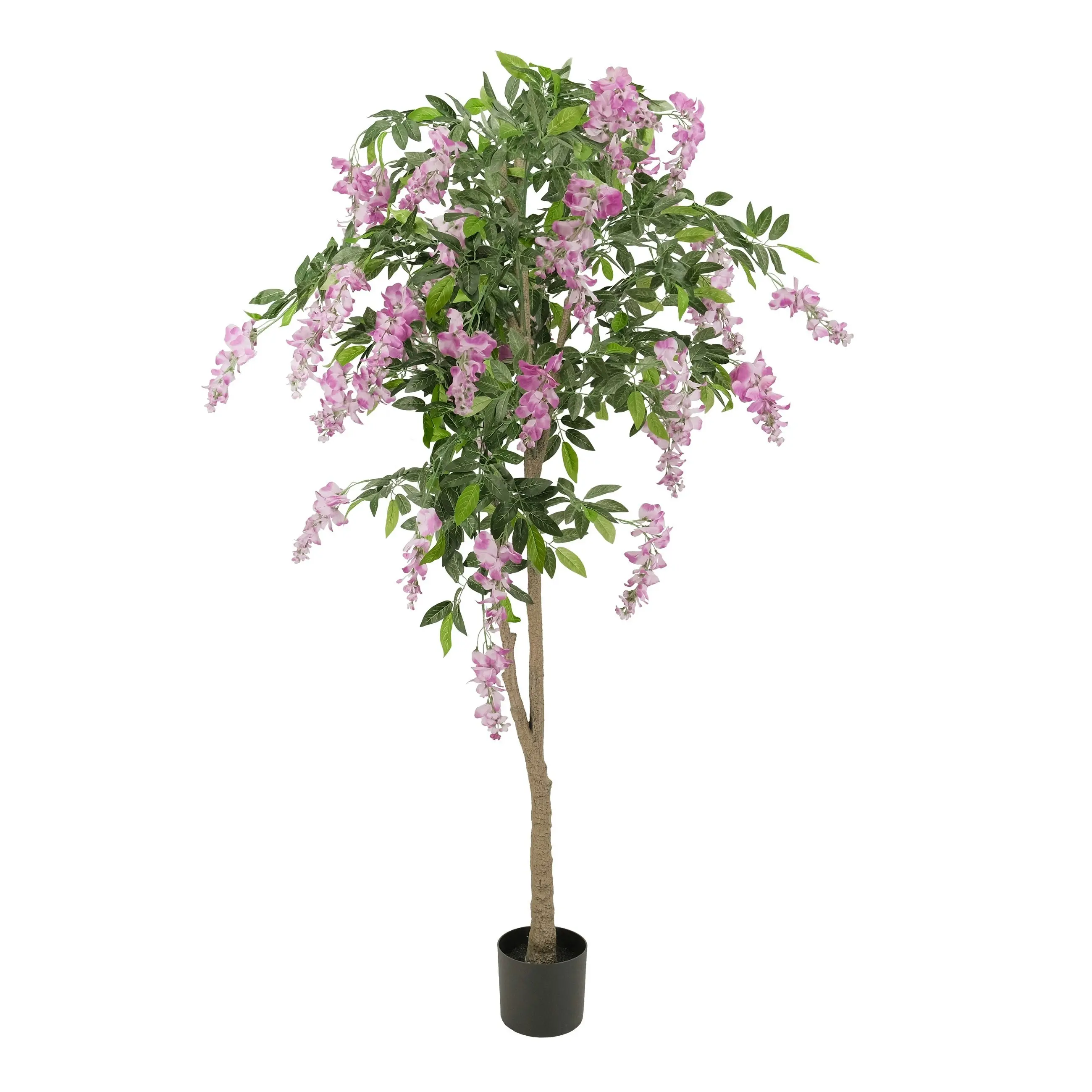 Large Artificial Plants - Wisteria with purple flowers 180cm