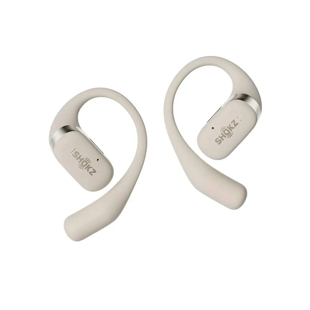 SHOKZ OpenFit True Wireless Open-Ear Bluetooth Headphones - Beige