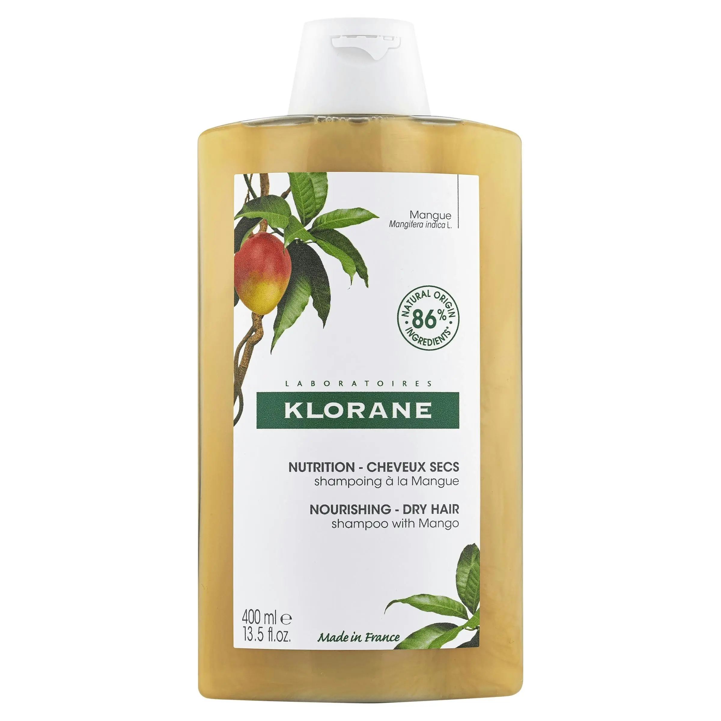 Klorane Nourishing Mango Shampoo 400ml