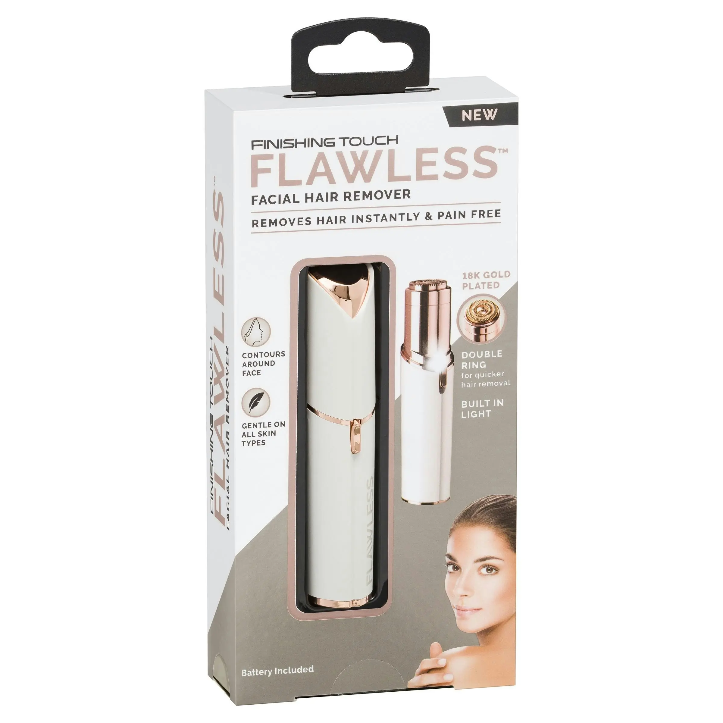 Flawless Finishing Touch Facial Hair Remover White v2