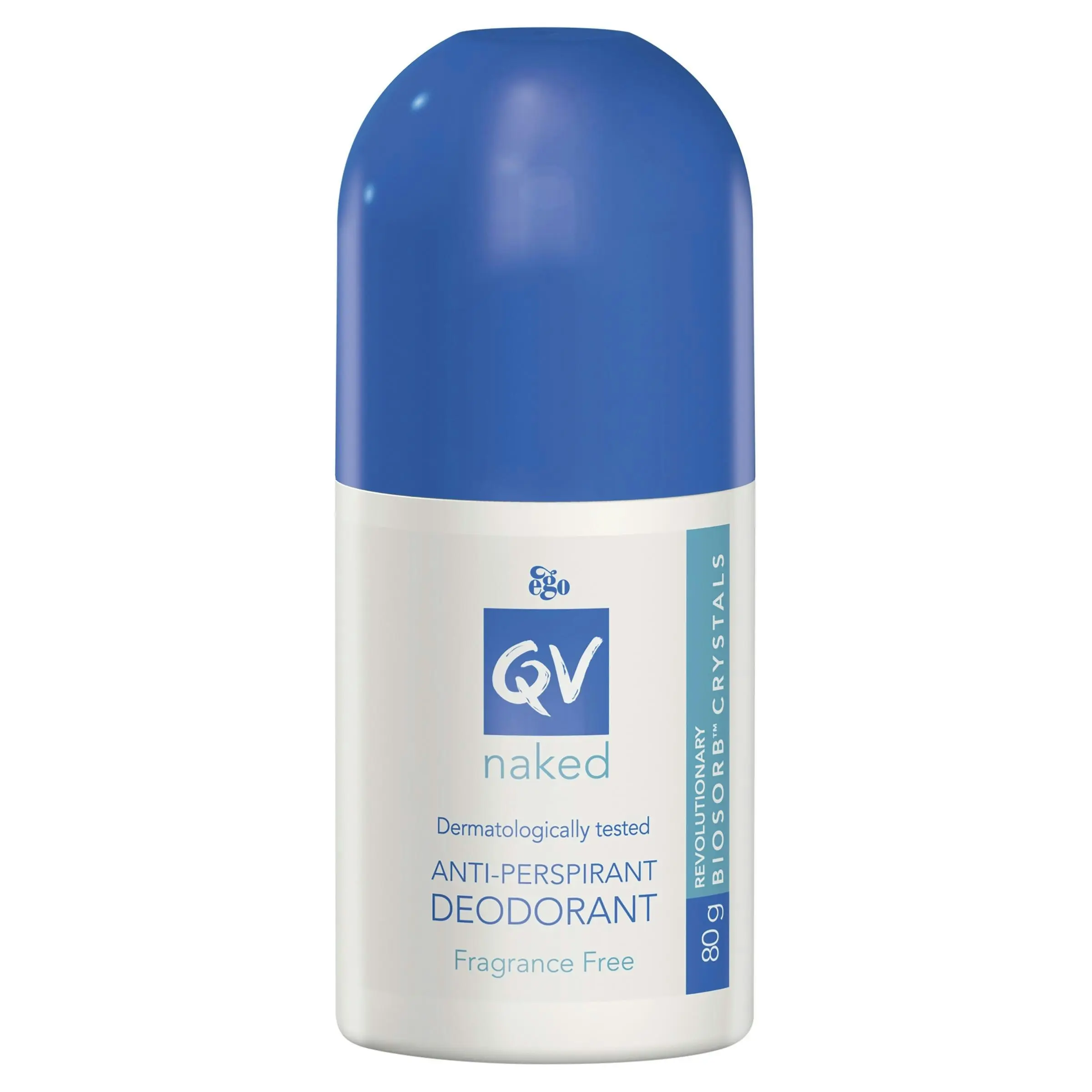 Ego QV Naked Anti-Perspirant Roll-On Deodorant 80g