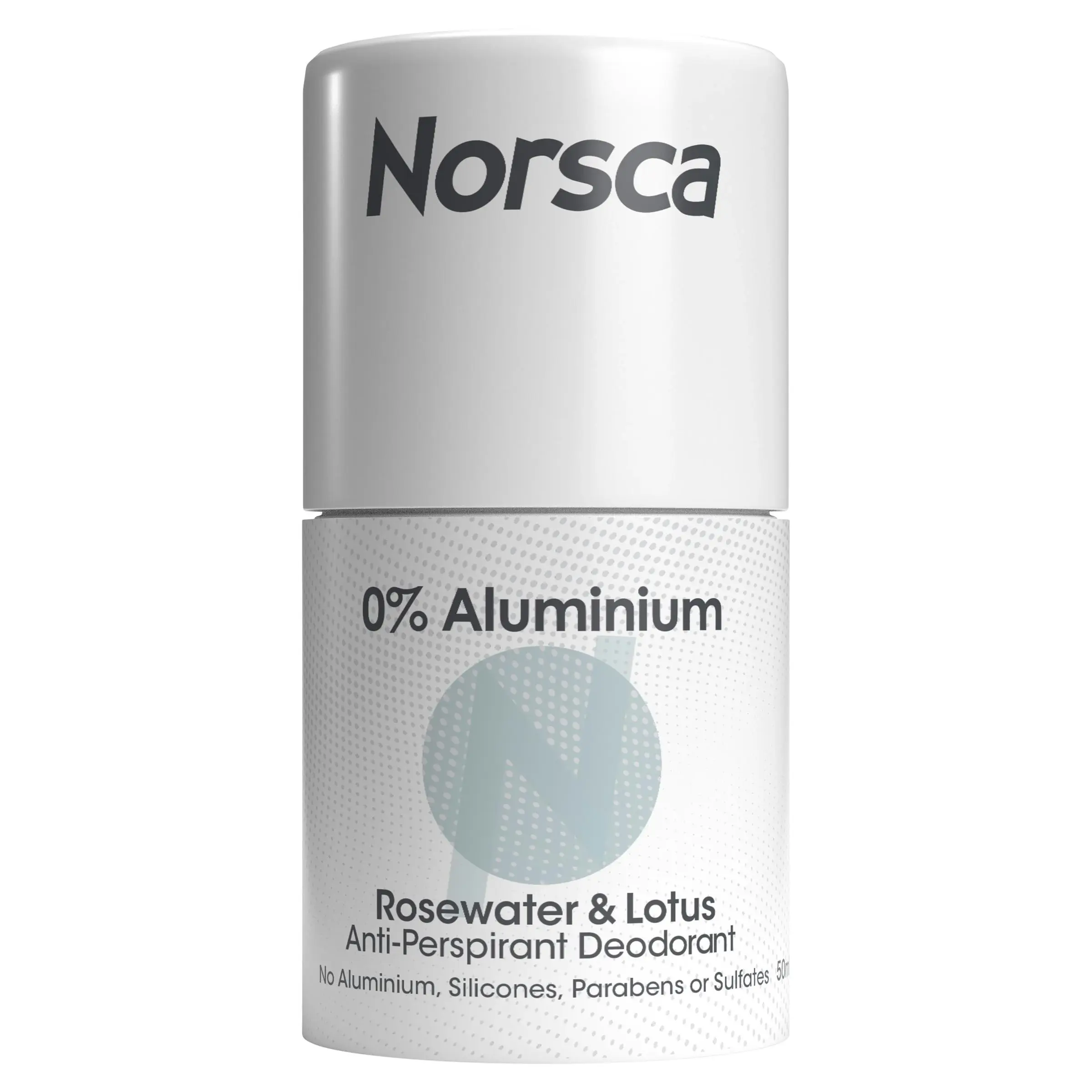 Norsca Aluminium Free Rosewater & Lotus Roll On Deodorant 50ml