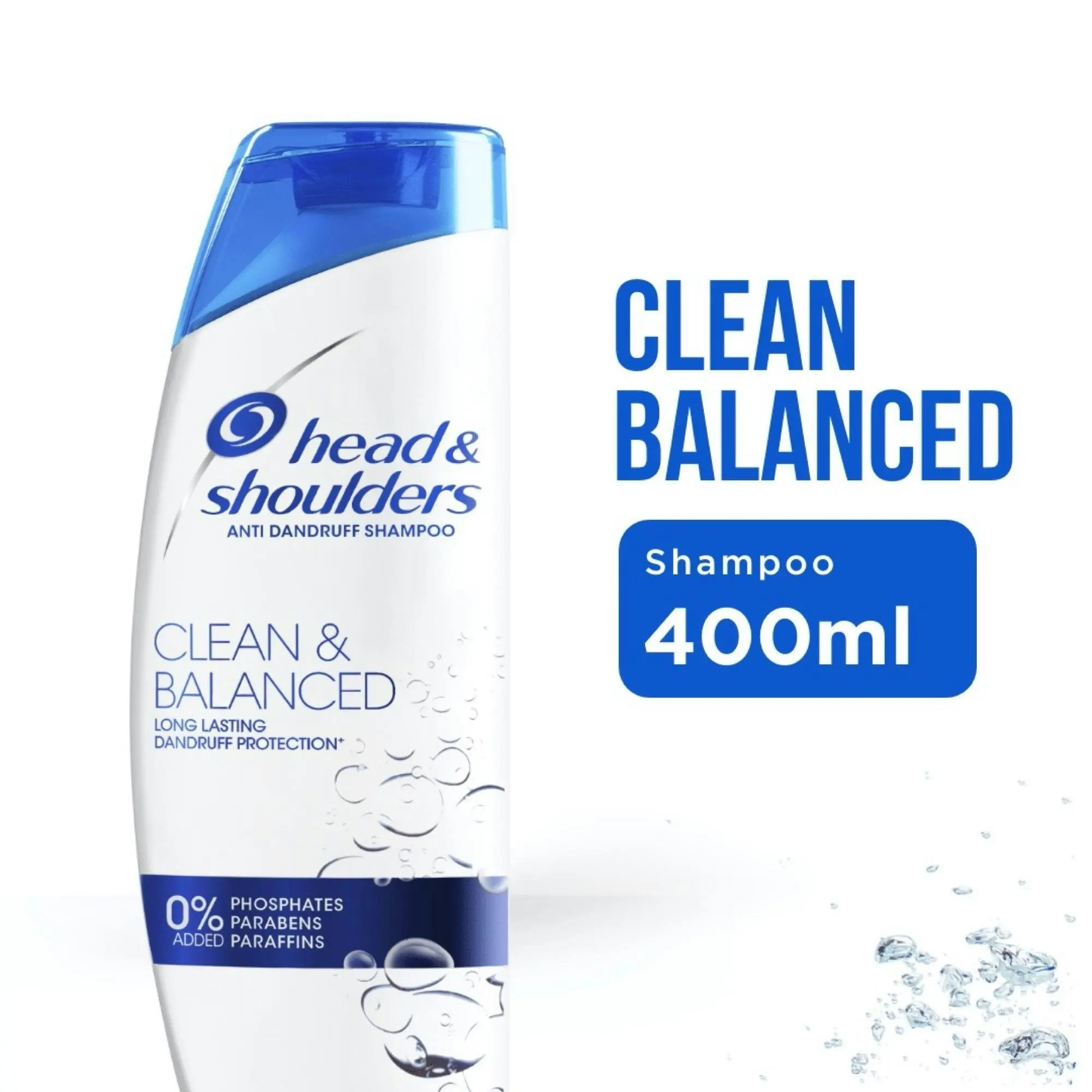 Head & Shoulders Clean & Balanced Anti-Dandruff Shampoo 400mL