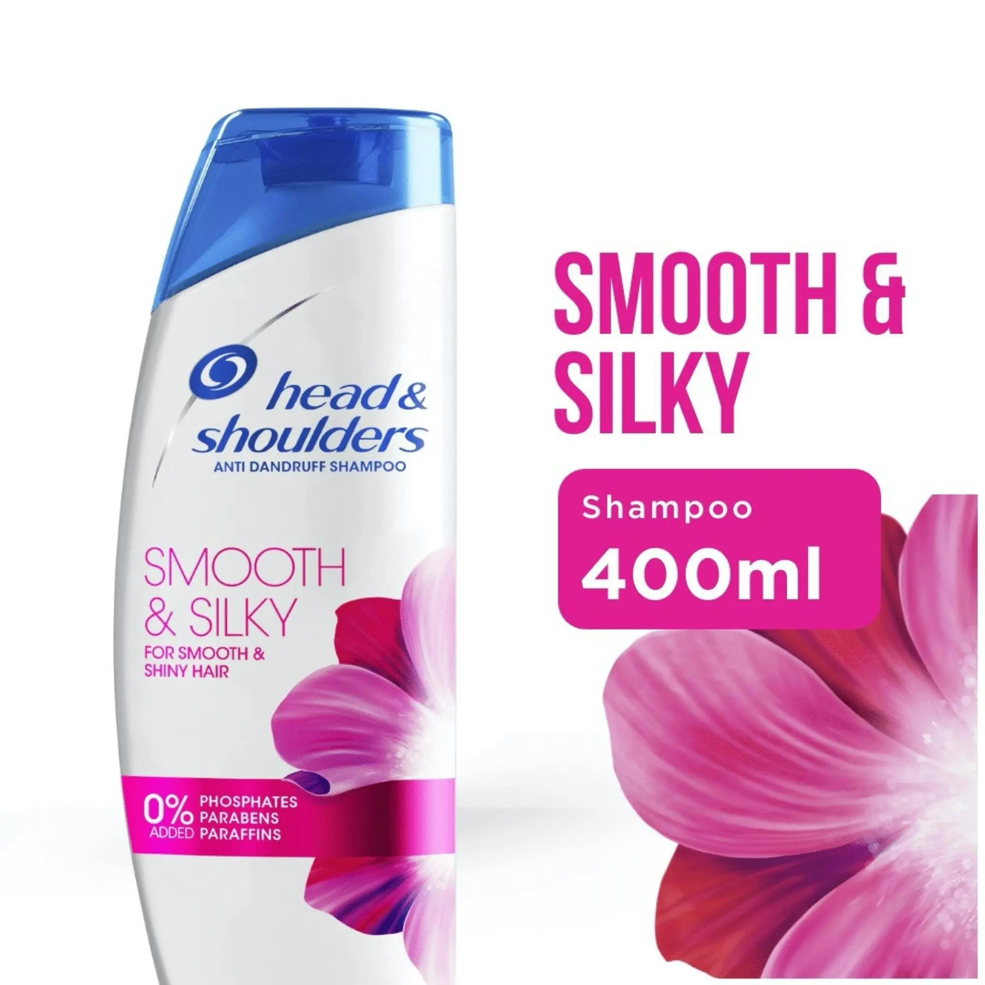 Head & Shoulders Smooth & Silky Anti-Dandruff Shampoo 400mL