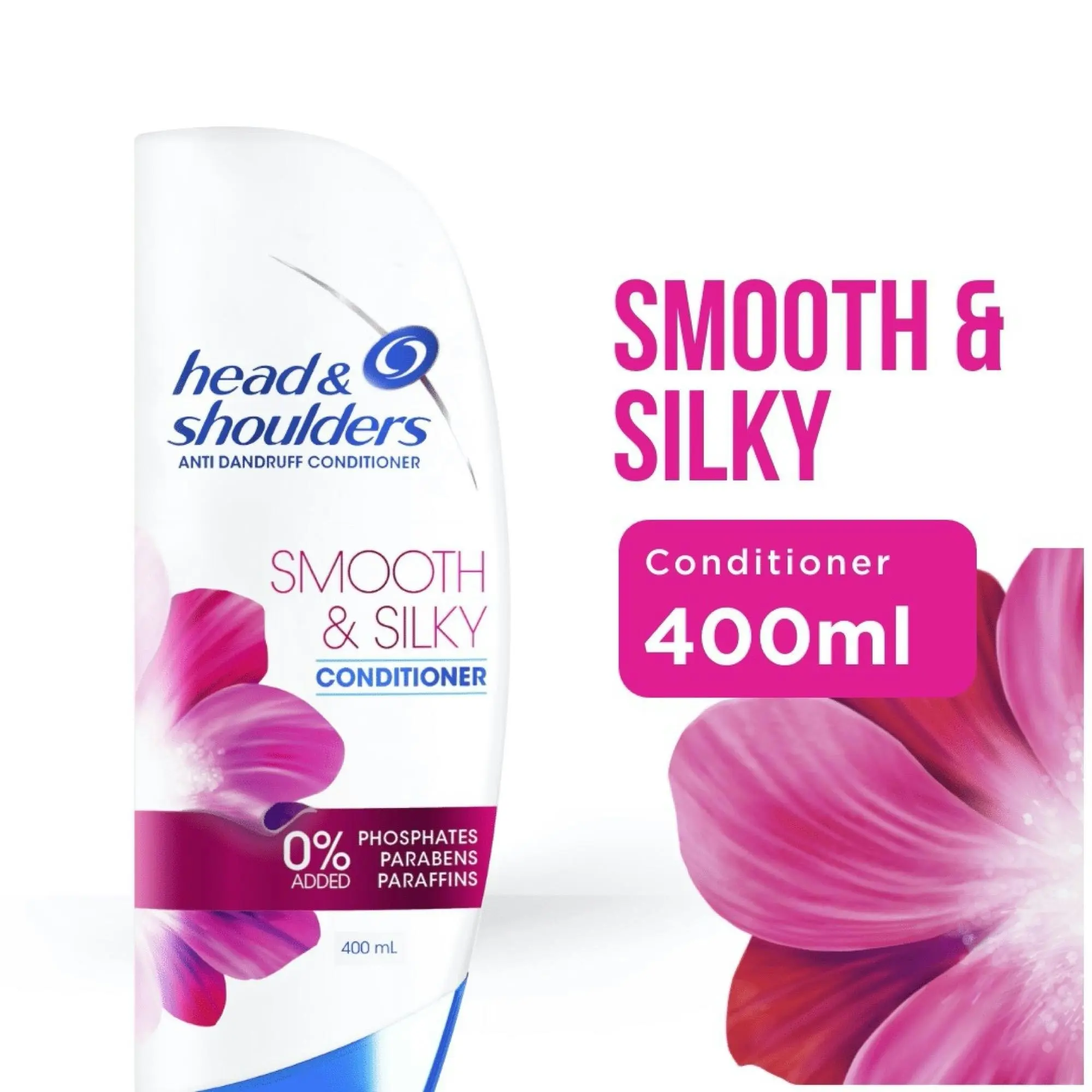 Head & Shoulders Smooth & Silky Anti-Dandruff Conditioner 400mL