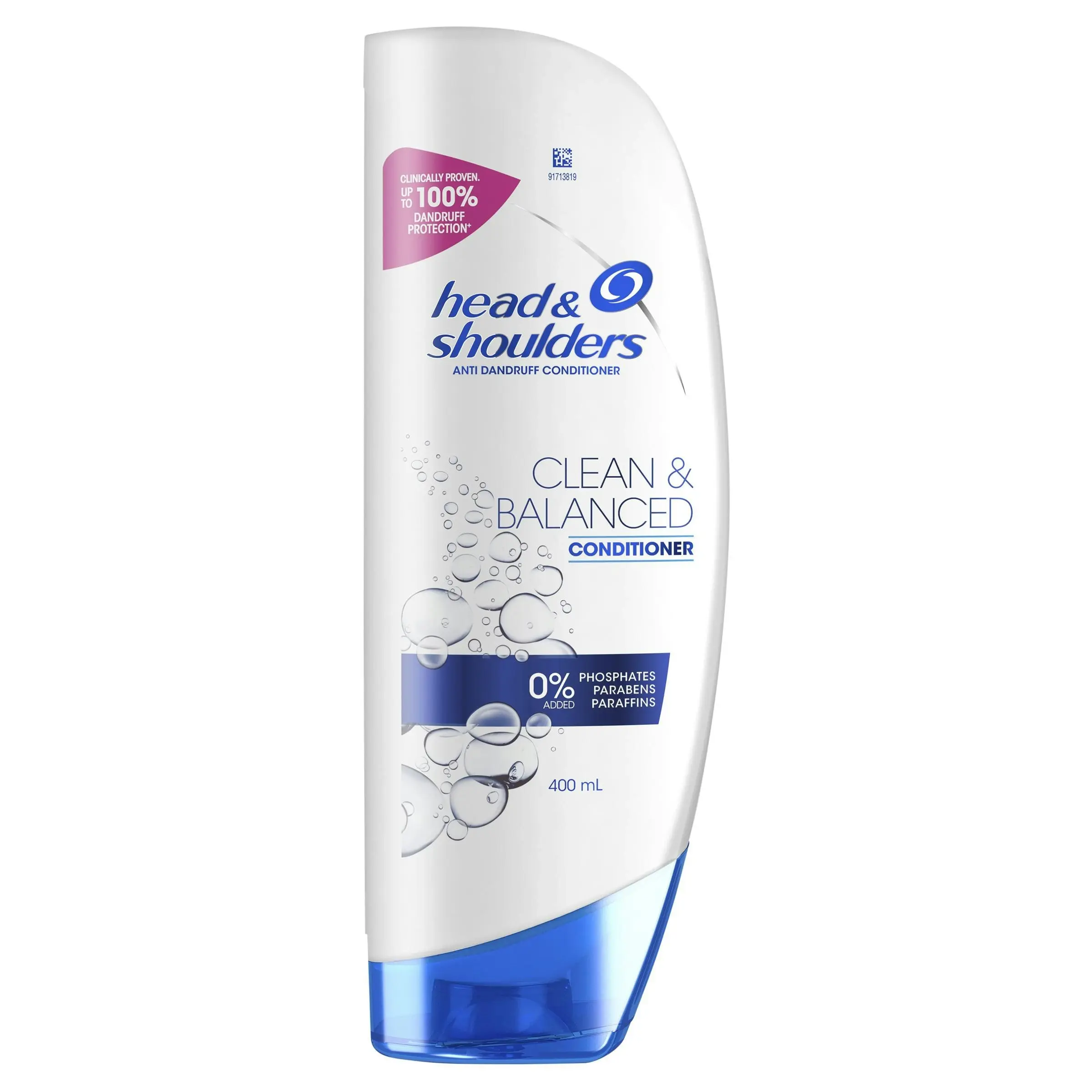 Head & Shoulders Clean & Balanced Anti Dandruff Conditioner For Clean Scalp 400ml