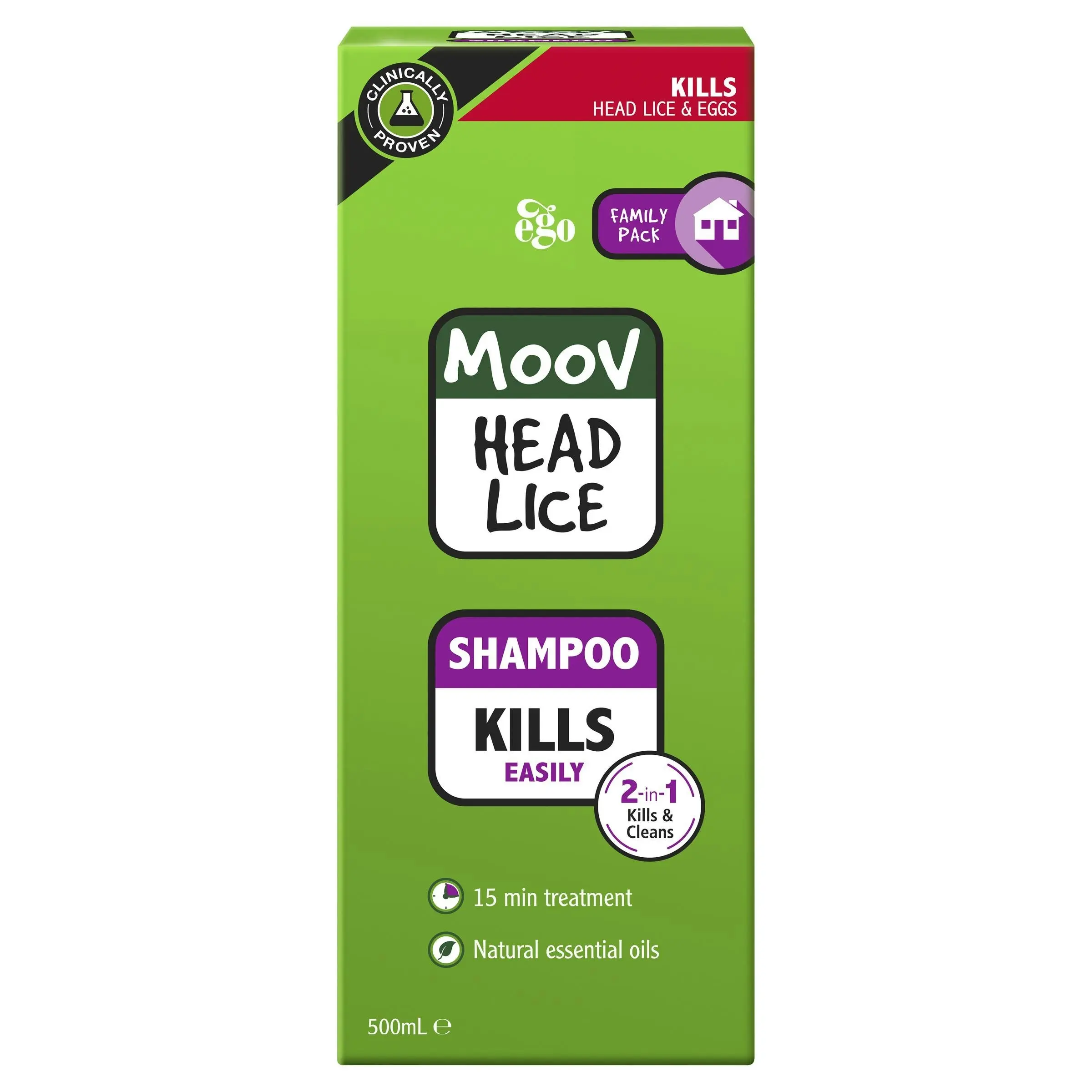 Moov Head Lice Shampoo 500mL