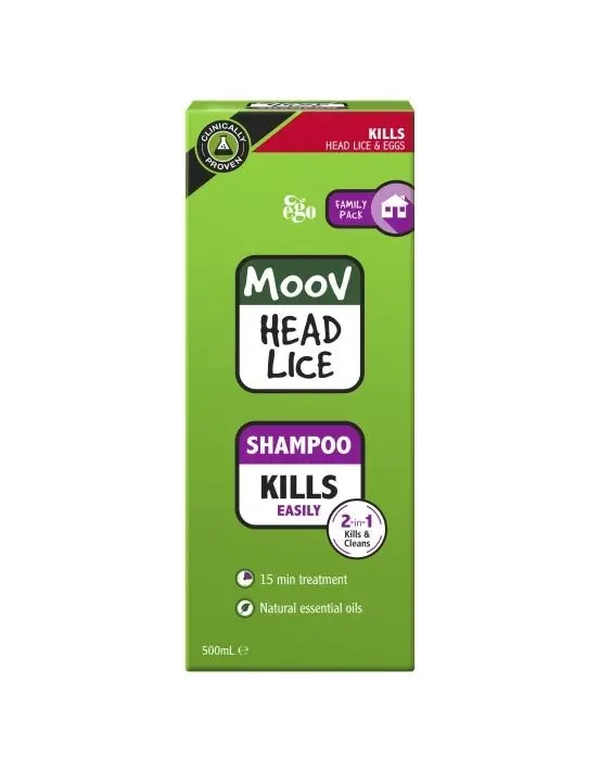 Moov Head Lice Shampoo 500mL