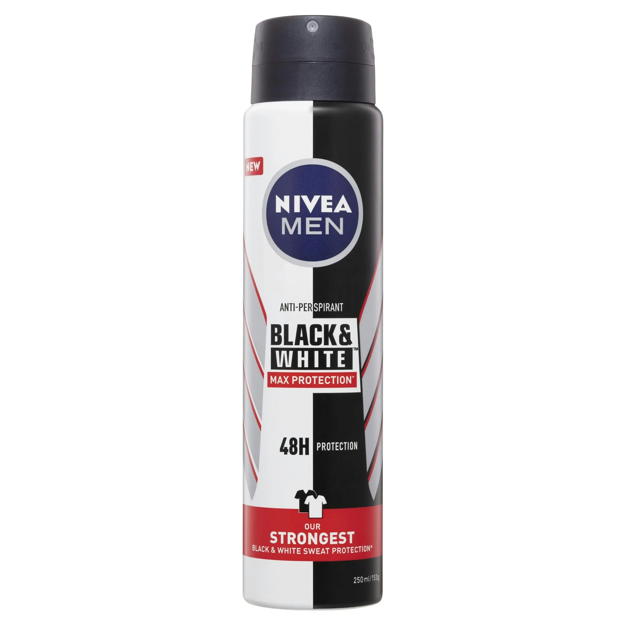 Nivea Deodorant Aerosol Men Black & White Max Protection 250ml