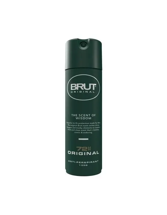 Brut Original 72Hr Anti-Perspirant 130g