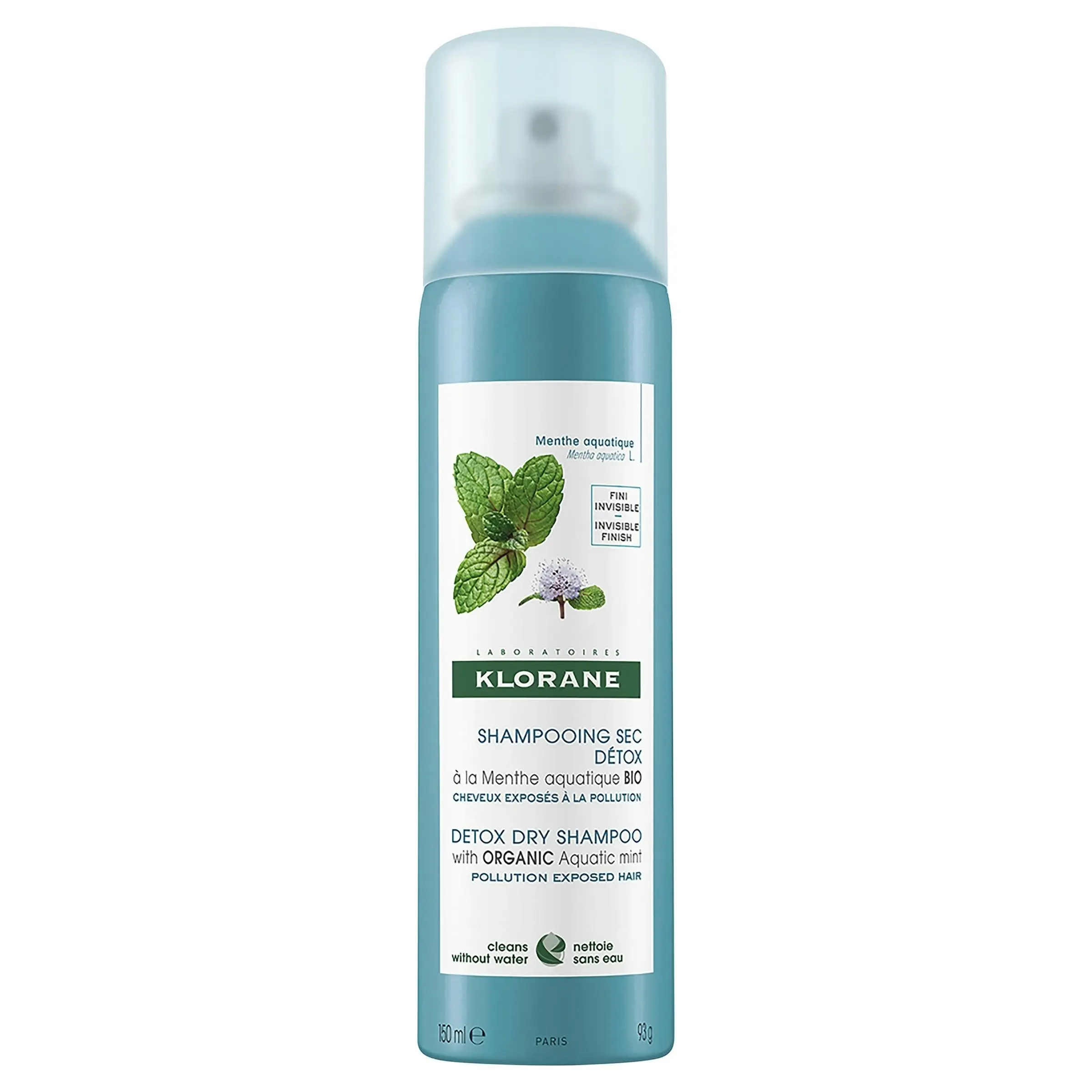 Klorane Dry Shampoo With Aquatic Mint 150mL