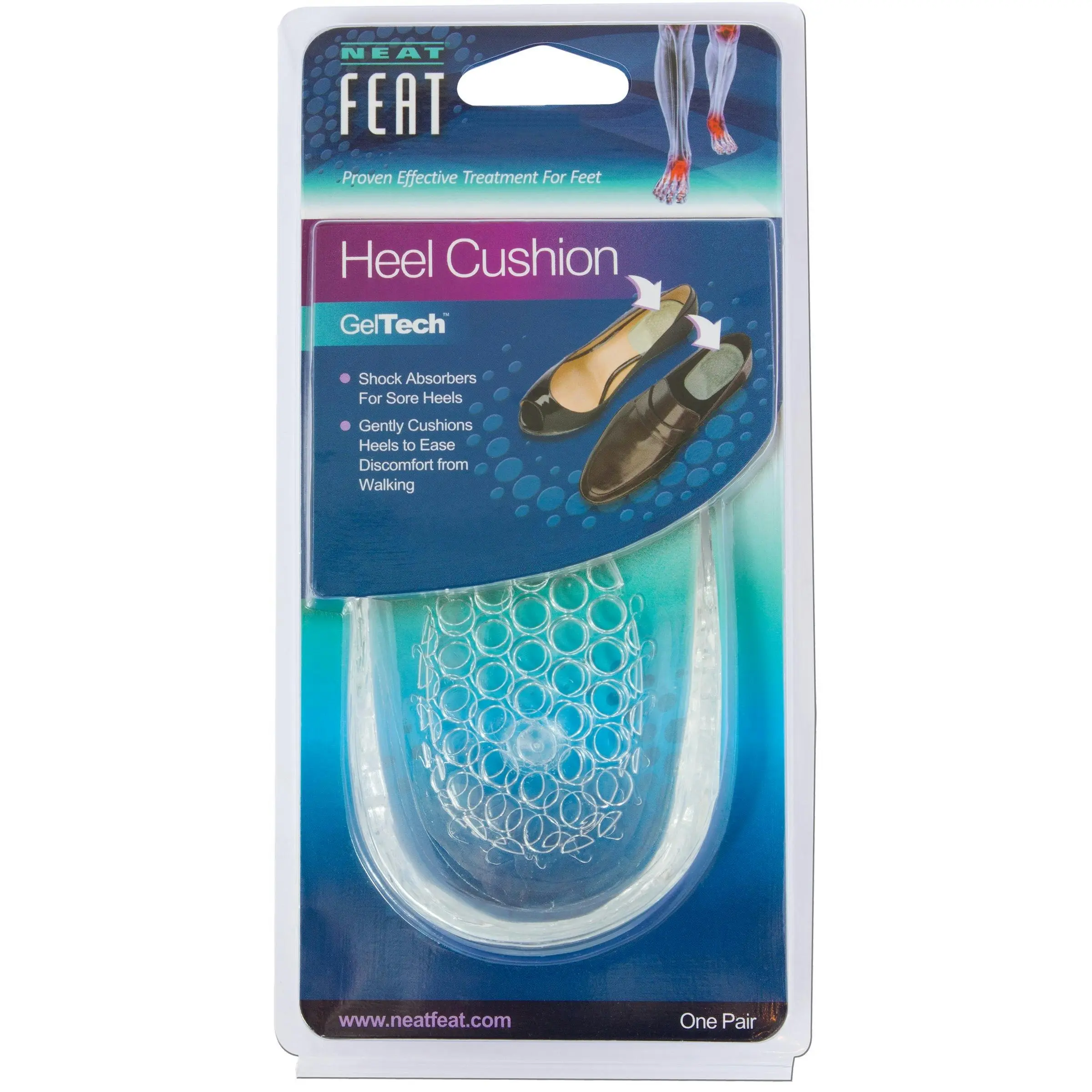 NEAT Feat Gel Heel Cushion Small 1 Pair