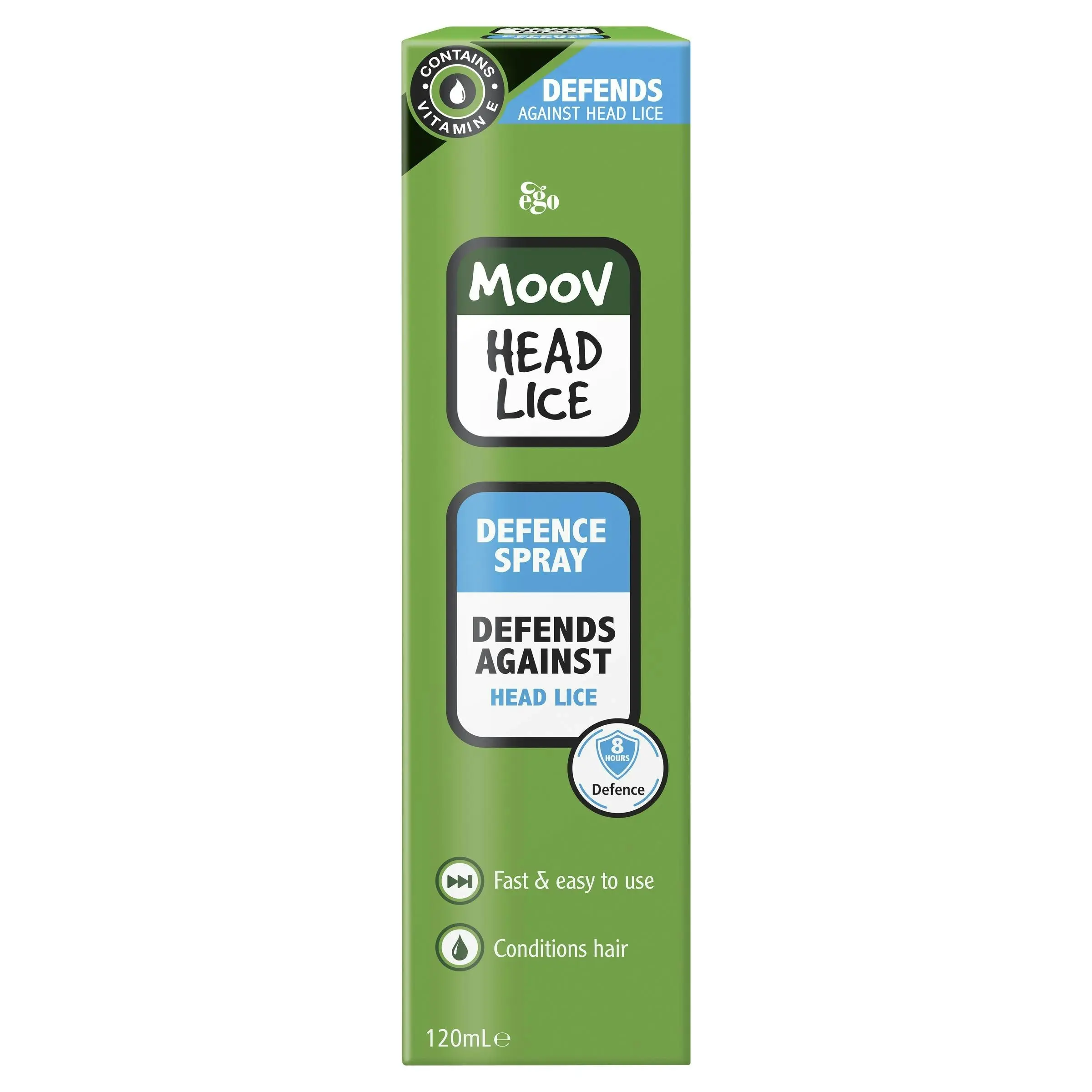 Moov Head Lice Defence Spray 120mL