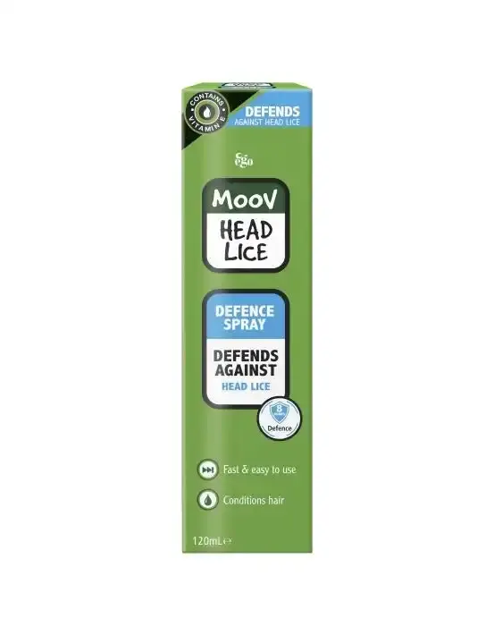 Moov Head Lice Defence Spray 120mL