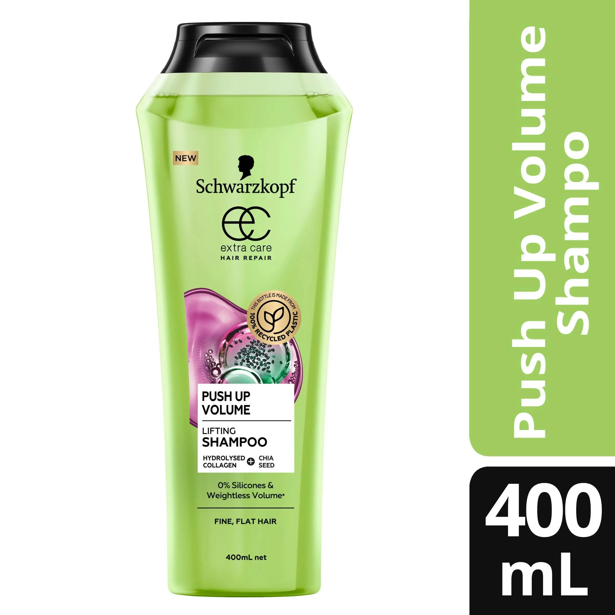 Schwarzkopf Extra Care Push Up Volume Shampoo 400ml