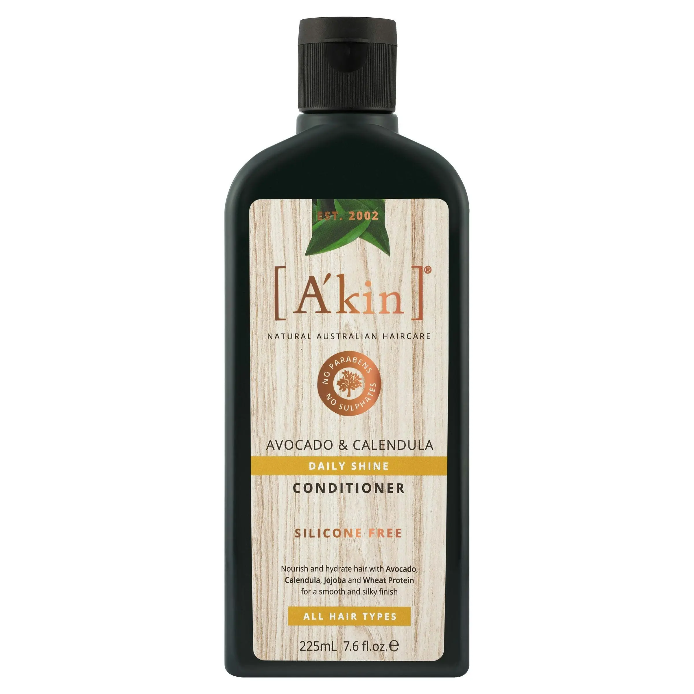 A'kin Daily Shine Avocado & Calendula Conditioner 225mL