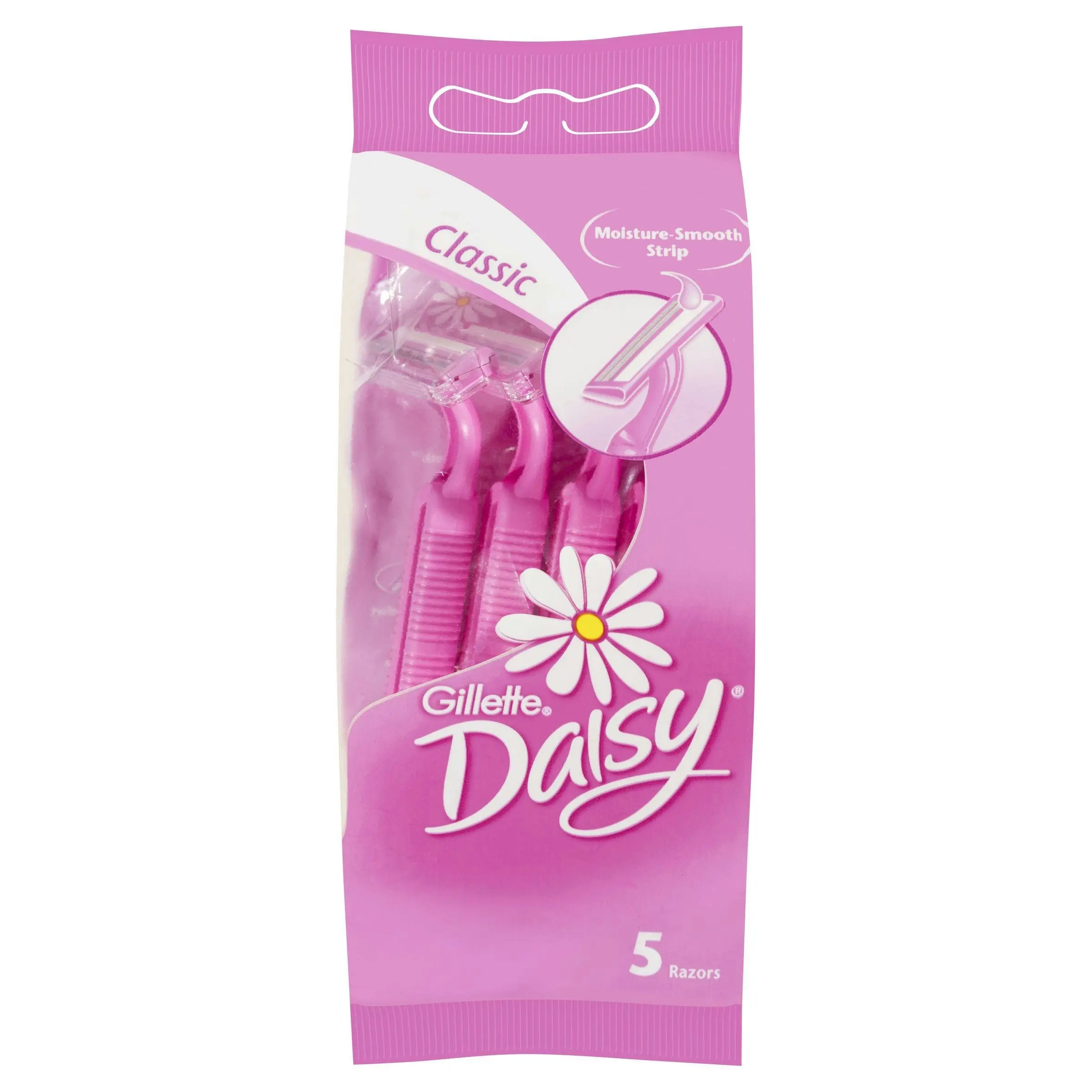 Gillette Daisy Classic Women's Disposable Razor 5 Pack