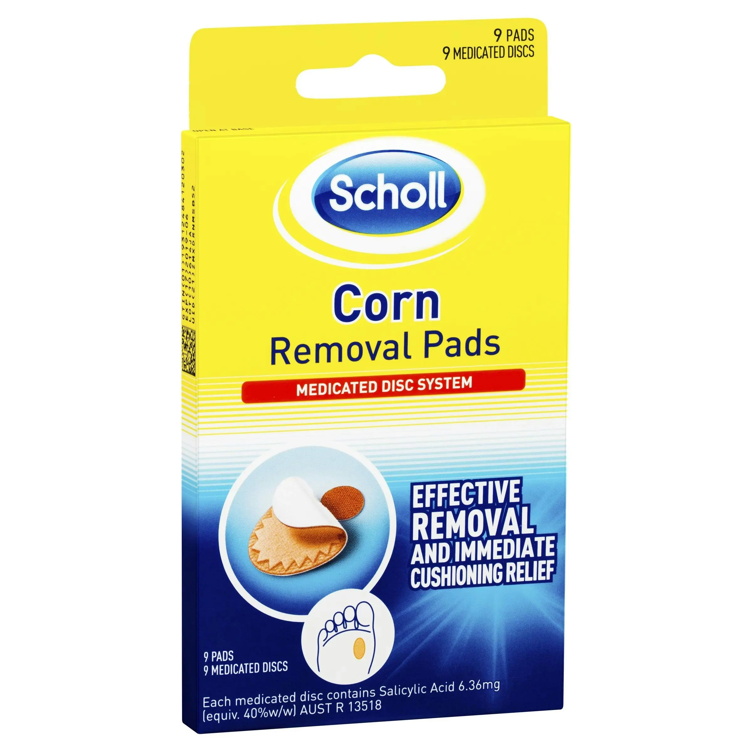 Scholl Corn Removal Pads 9 Pads