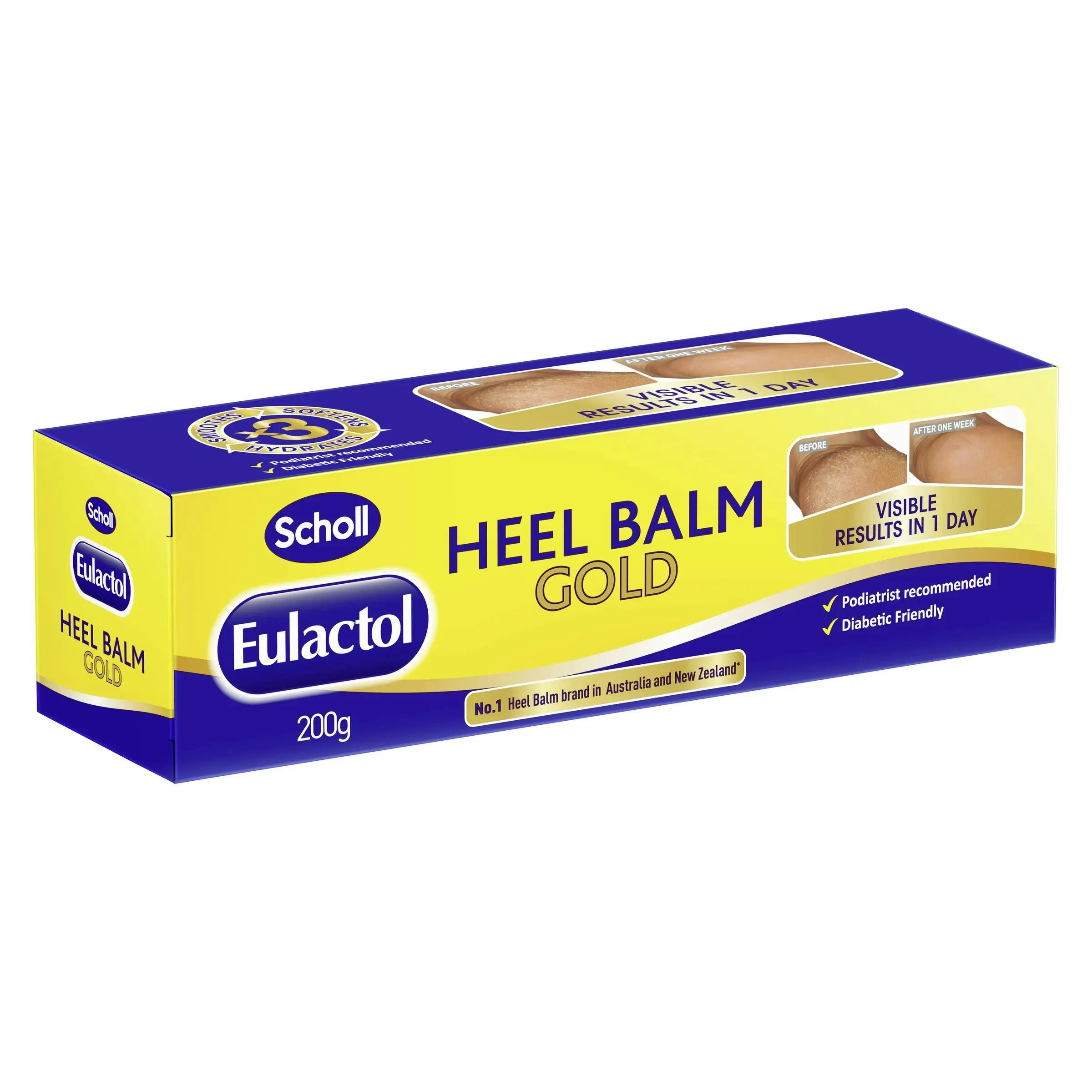 Scholl Eulactol Gold Heel Balm 200g