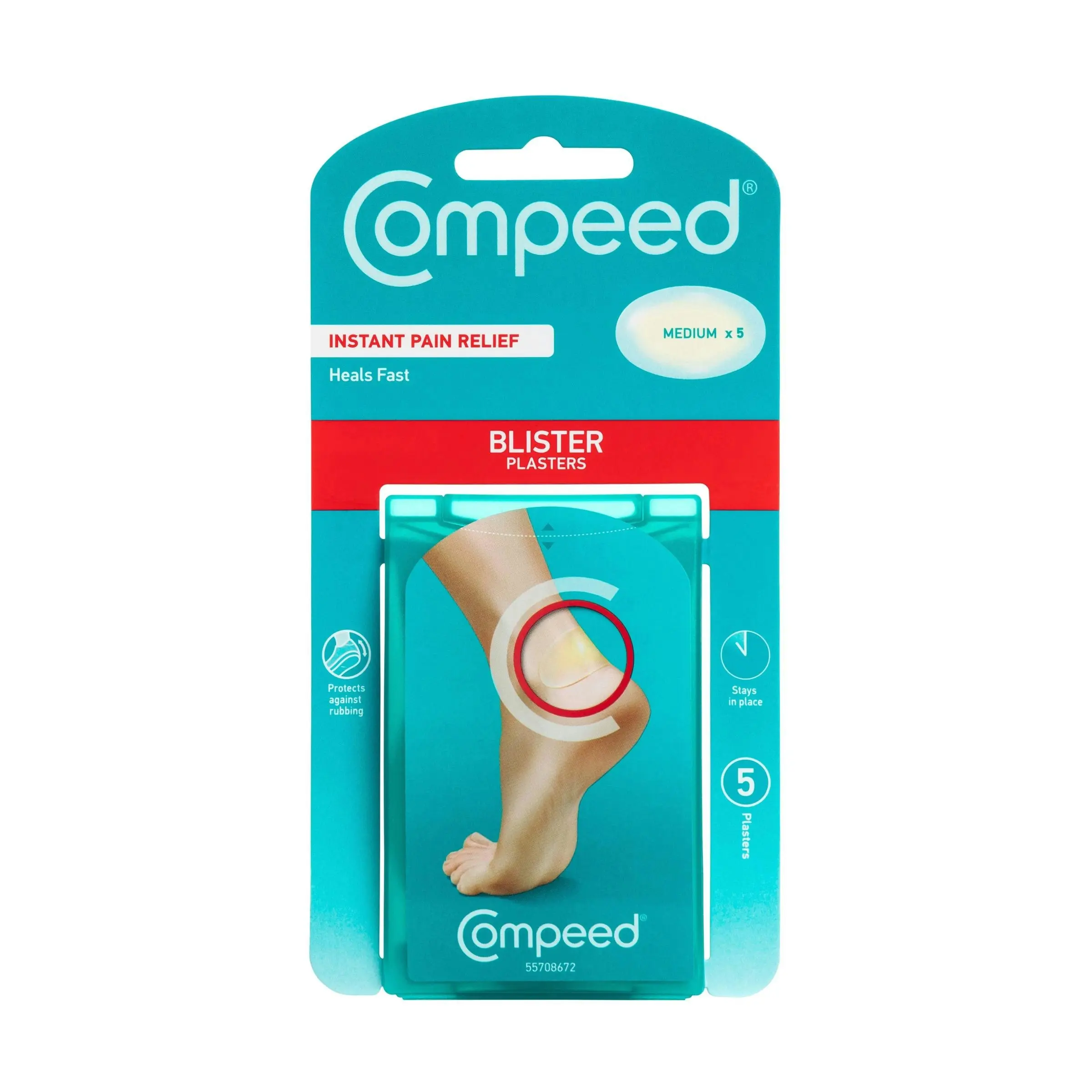 COMPEED Medium Size Blister Plasters 5 Pack